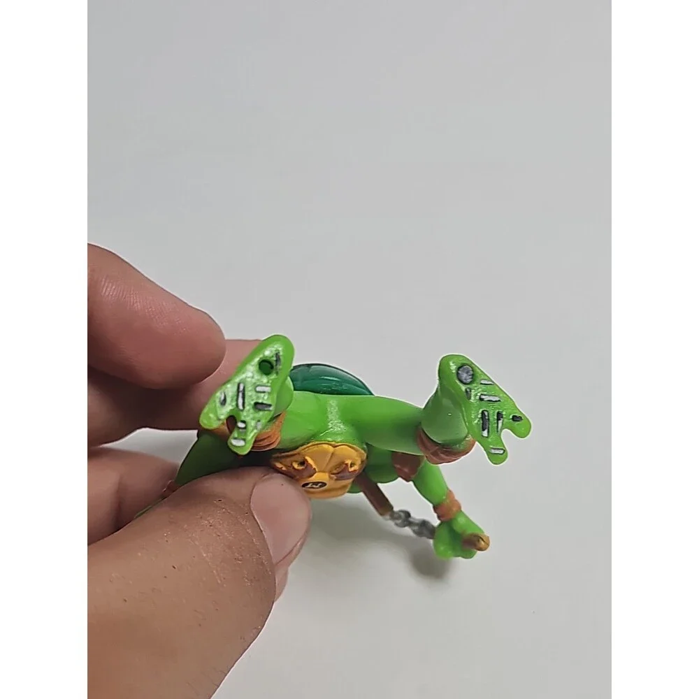 MICHELANGELO • Teenage Mutant Ninja Turtles Keychain Figure 2014 TMNT Viacom 2½